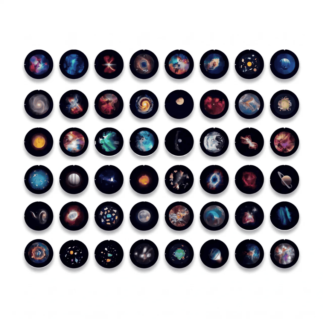 Galix™ Complete Your Collection – 48 Extra Slides